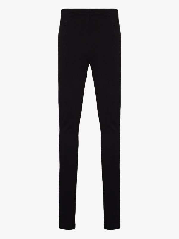 browns WARDROBE.NYC x Browns 50 black side zip leggings | Browns Leggings