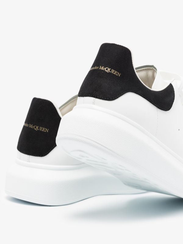 Browns Women's Alexander McQueen White And Black Oversized Sneakers | Browns Sneakers