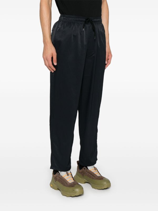 Browns WTAPS Black Tapered Trousers | Browns Tapered Pants