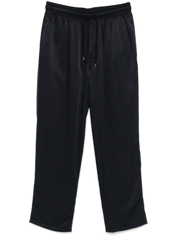 browns WTAPS Black Tapered Trousers | Browns Tapered Pants
