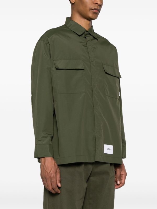 Browns WTAPS Green 08 Button-Up Shirt | Browns Shirts