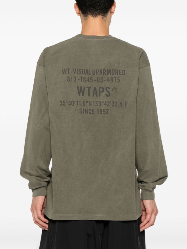 Browns WTAPS Green Logo-Tag T-Shirt | Browns T-Shirts