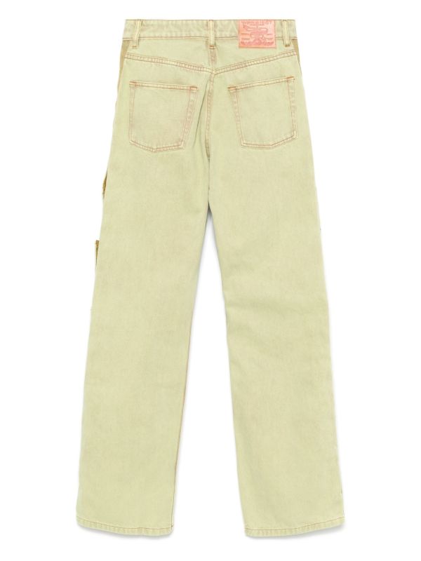 Browns Y/Project Panelled Straight Jeans | Browns Regular & Straight-Leg Jeans