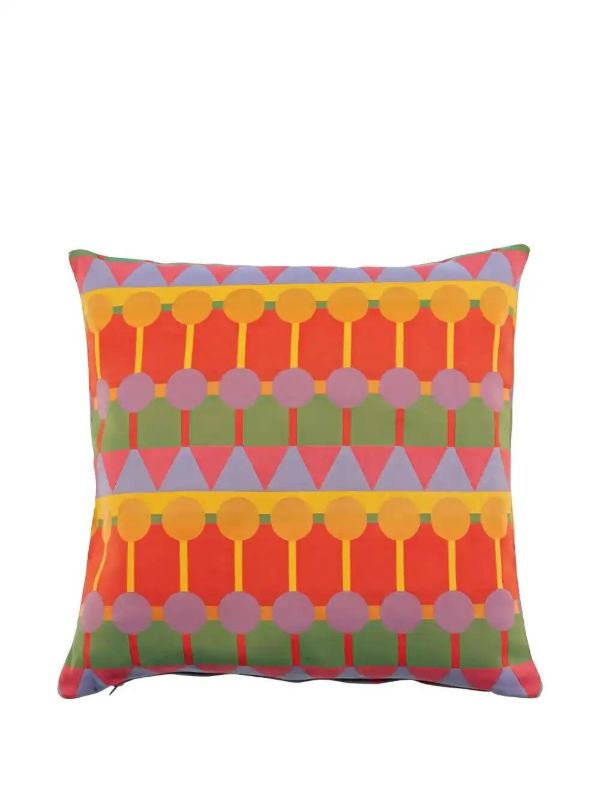 browns Yinka Ilori Aami geometric-pattern cushion | Browns Cushions