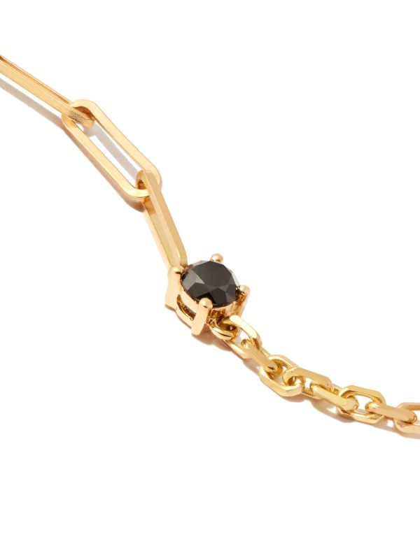 Browns Yvonne Léon 18K Yellow Gold Diamond Chain Bracelet | Browns Bracelets