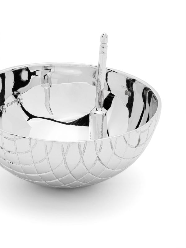 Browns Yvonne Léon 9K White Gold Paire De Maxi Boucles D'oreille Boule Disco Diamonds Earrings | Browns Fine Earrings