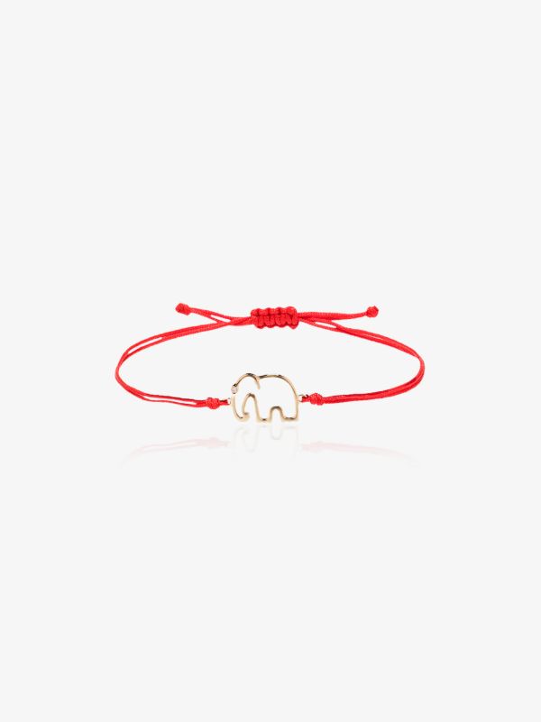 browns Yvonne Léon 9K Yellow Gold Elephant Bracelet | Browns Fine Bracelets