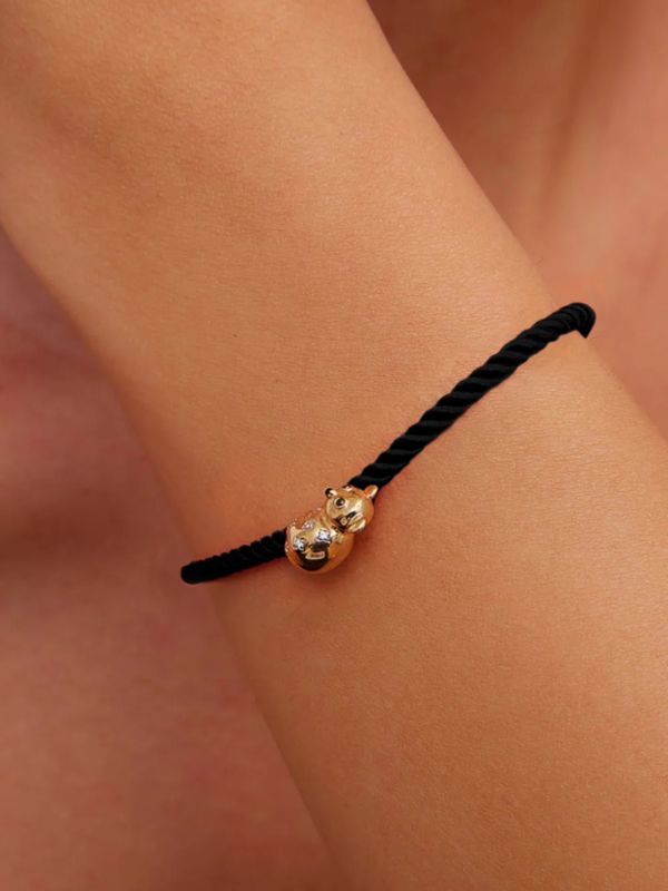 Browns Yvonne Léon 9kt Yellow Gold Koala Diamond Bracelet | Browns Fine Bracelets