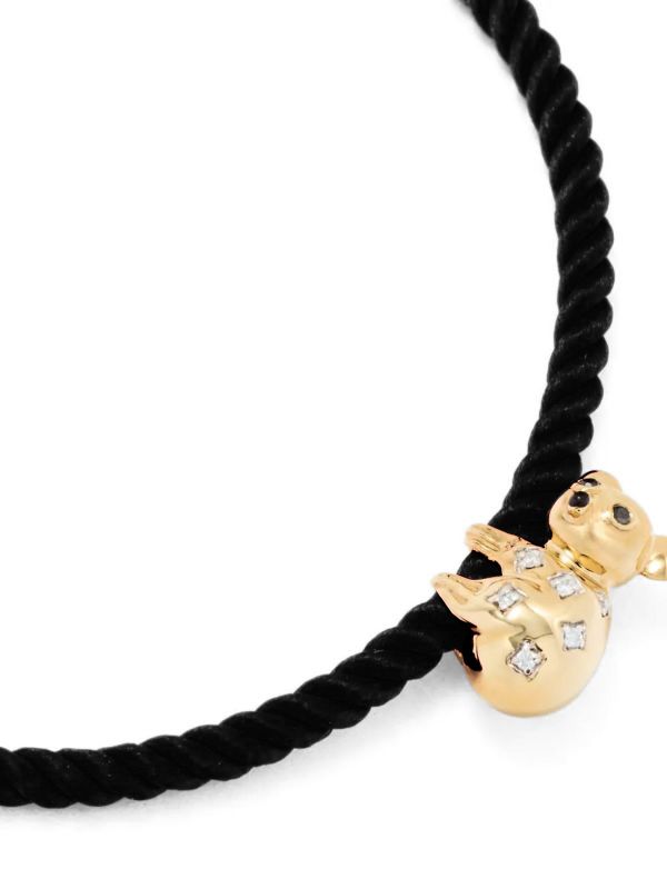 Browns Yvonne Léon 9kt Yellow Gold Koala Diamond Bracelet | Browns Fine Bracelets