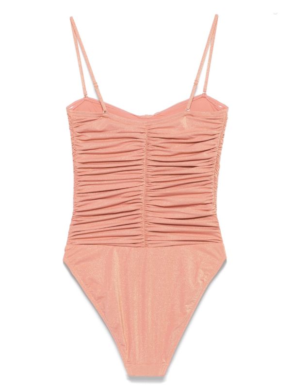 Browns ZIMMERMANN Acacia Drape Bow Swimsuit | Browns One-Pieces