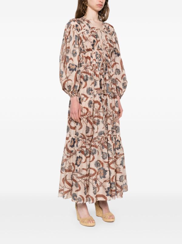 Browns ZIMMERMANN Ascension Maxi Dress | Browns Day Dresses