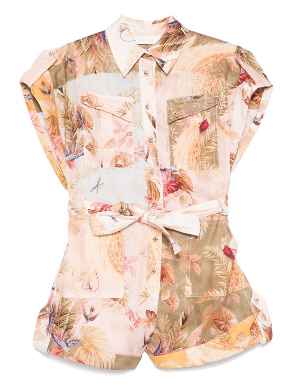 browns ZIMMERMANN Ascension playsuit | Browns Playsuits
