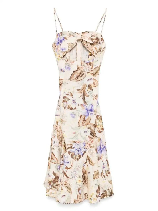 browns ZIMMERMANN Coco midi dress | Browns Day Dresses