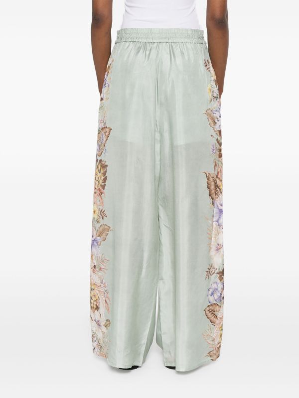 Browns ZIMMERMANN Coco Trousers | Browns Wide-Leg Pants