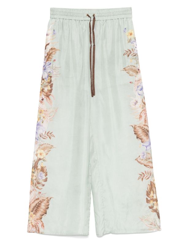 browns ZIMMERMANN Coco trousers | Browns Wide-Leg Pants