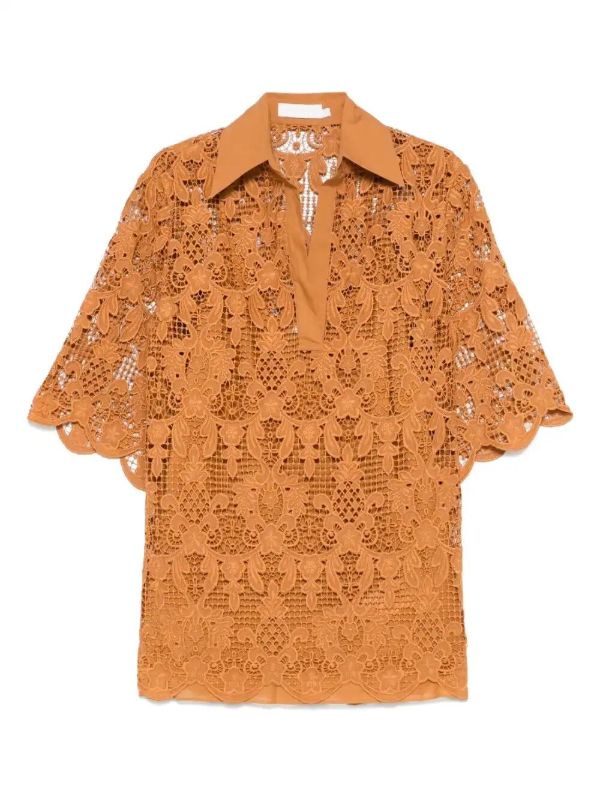 browns ZIMMERMANN embroidered blouse | Browns Blouses