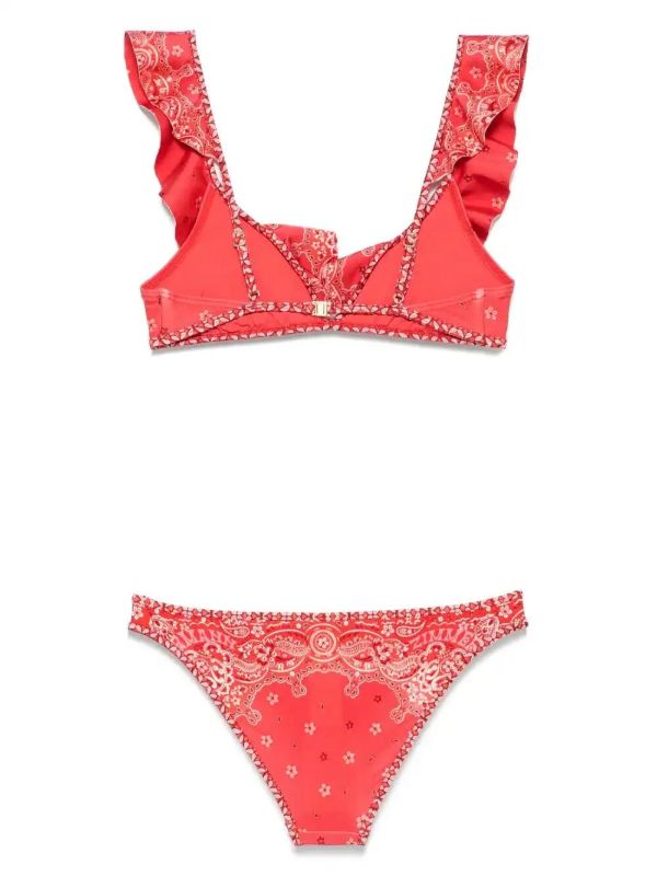 Browns ZIMMERMANN Lucky Frill Bikini | Browns Bikinis