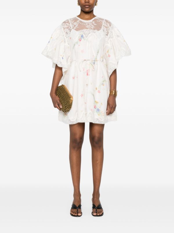 Browns ZIMMERMANN Lucky Mini Dress | Browns Day Dresses