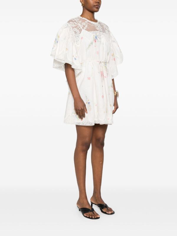 Browns ZIMMERMANN Lucky Mini Dress | Browns Day Dresses