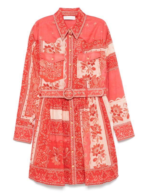 browns ZIMMERMANN Lucky mini dress | Browns Day Dresses