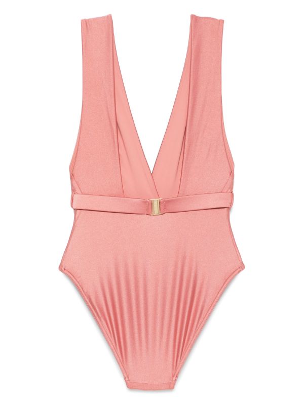 Browns ZIMMERMANN Lucky Plunge Flower Swimsuit | Browns One-Pieces