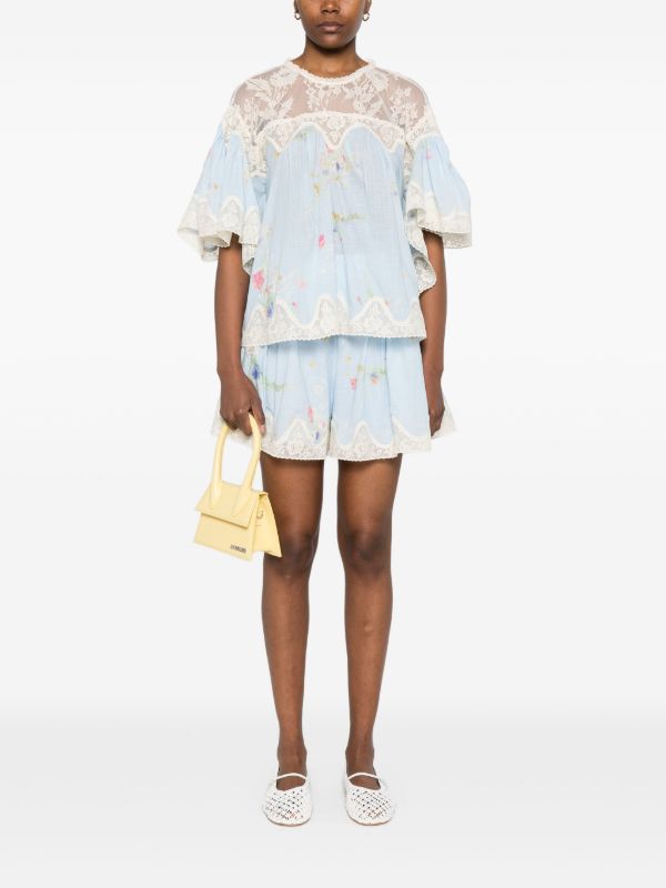 Browns ZIMMERMANN Lucky Shorts | Browns Short & Mini Shorts