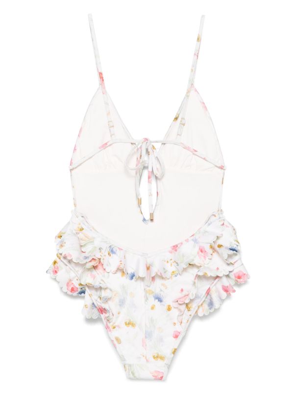 Browns ZIMMERMANN Lucky Waterfall Swimsuit | Browns One-Pieces