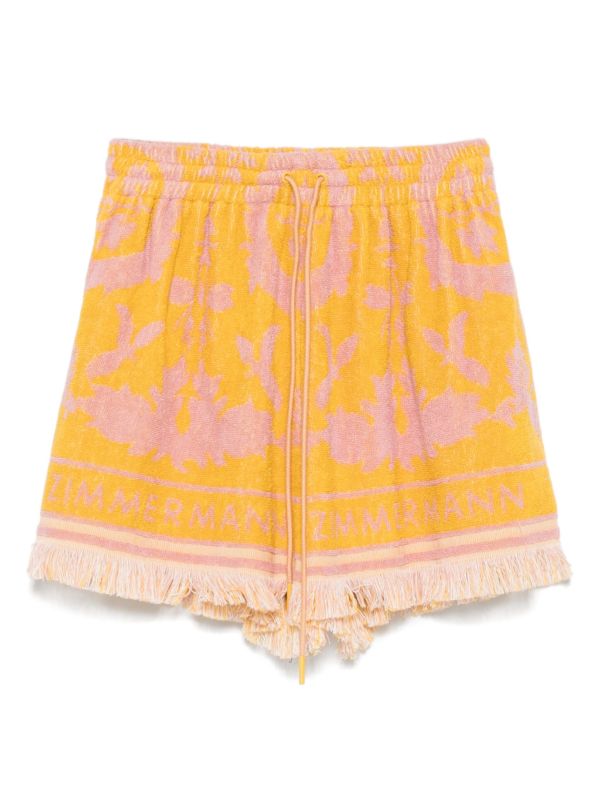 browns ZIMMERMANN Printed Shorts | Browns Short & Mini Shorts