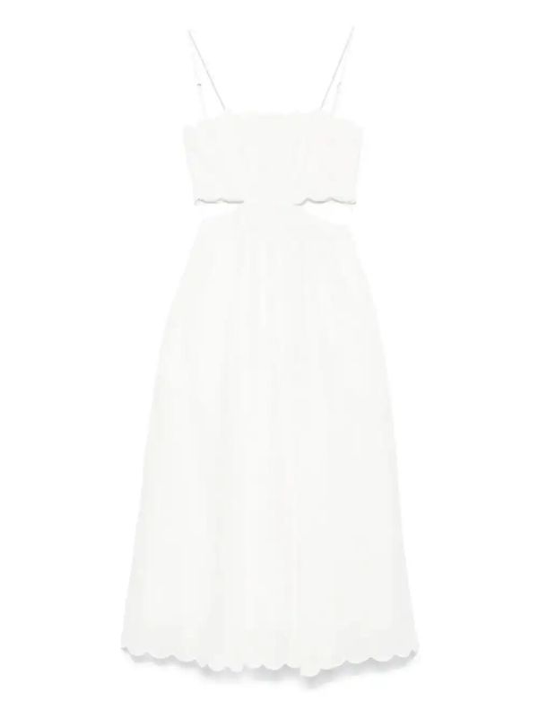 browns ZIMMERMANN Rhiannon midi dress | Browns Day Dresses