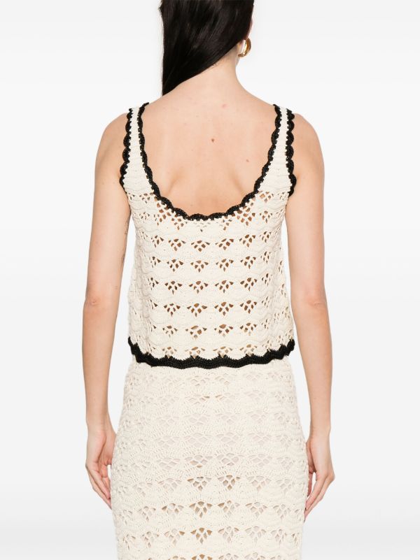 Browns ZIMMERMANN Rhiannon Top | Browns Vests & Tank Tops