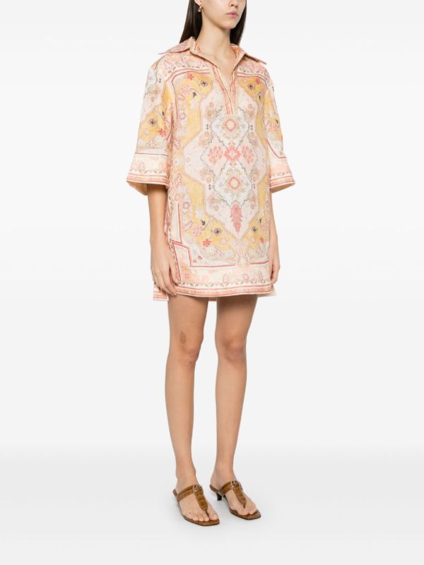 Browns ZIMMERMANN Wylie Mini Dress | Browns Day Dresses