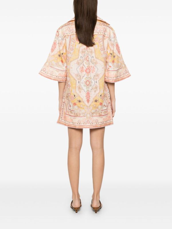 Browns ZIMMERMANN Wylie Mini Dress | Browns Day Dresses