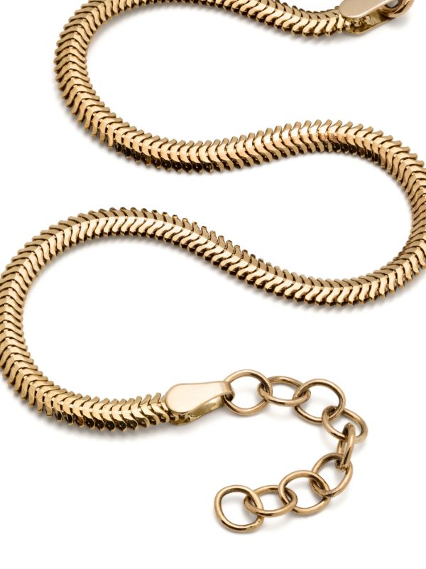 Browns Zoë Chicco 14K Yellow Gold Snake Chain Bracelet | Browns Fine Bracelets