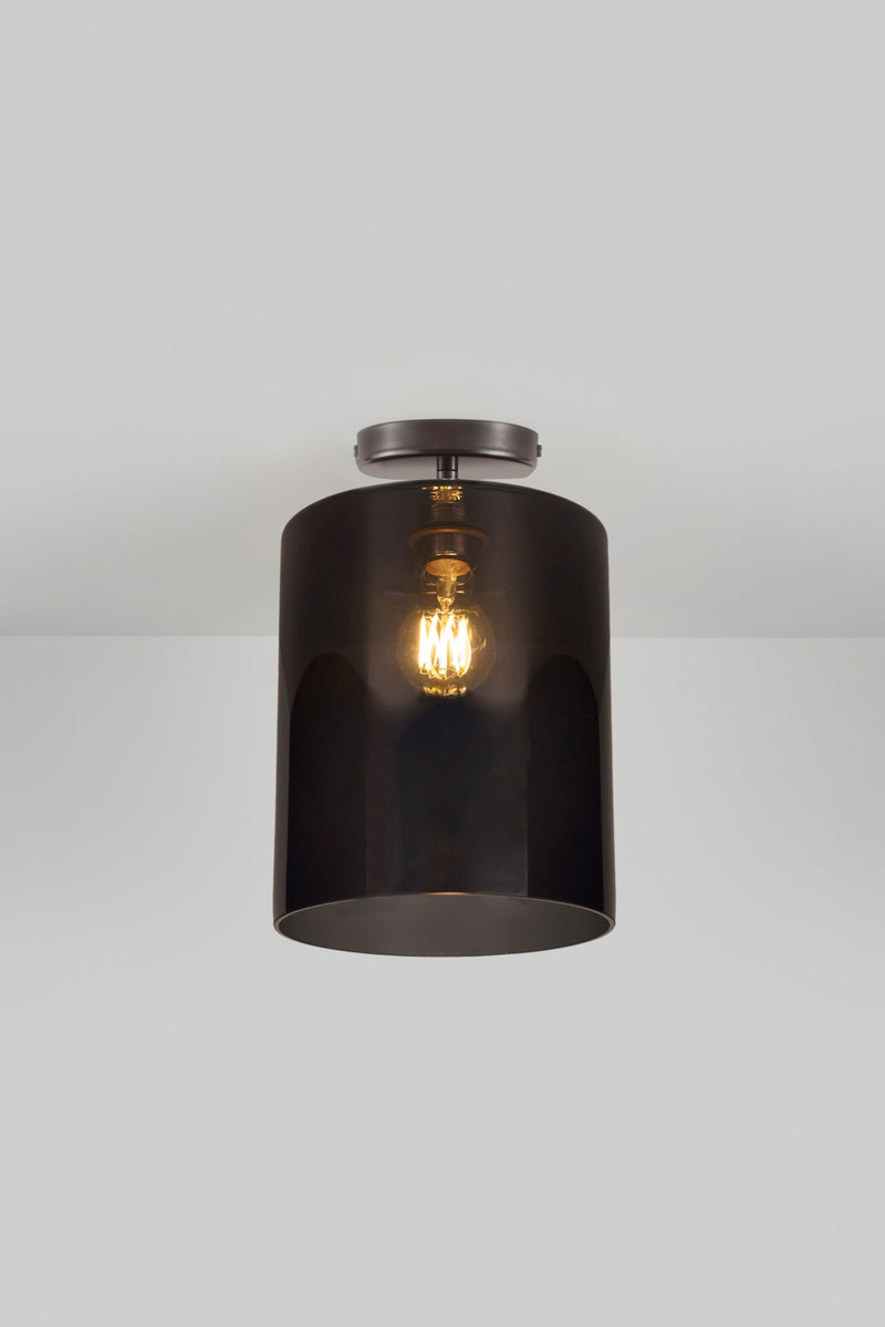 btc Brompton Size 3 Ceiling Light Weathered / Anthracite