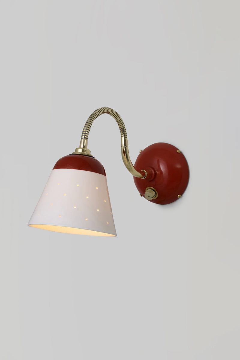 Btc Alma Wall Light With Dimmer Seaweed
