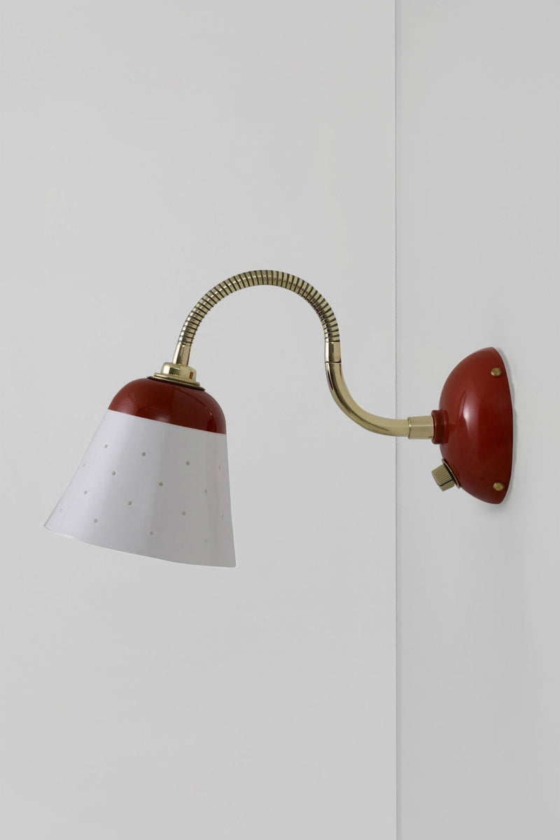 Btc Alma Wall Light With Dimmer Seaweed