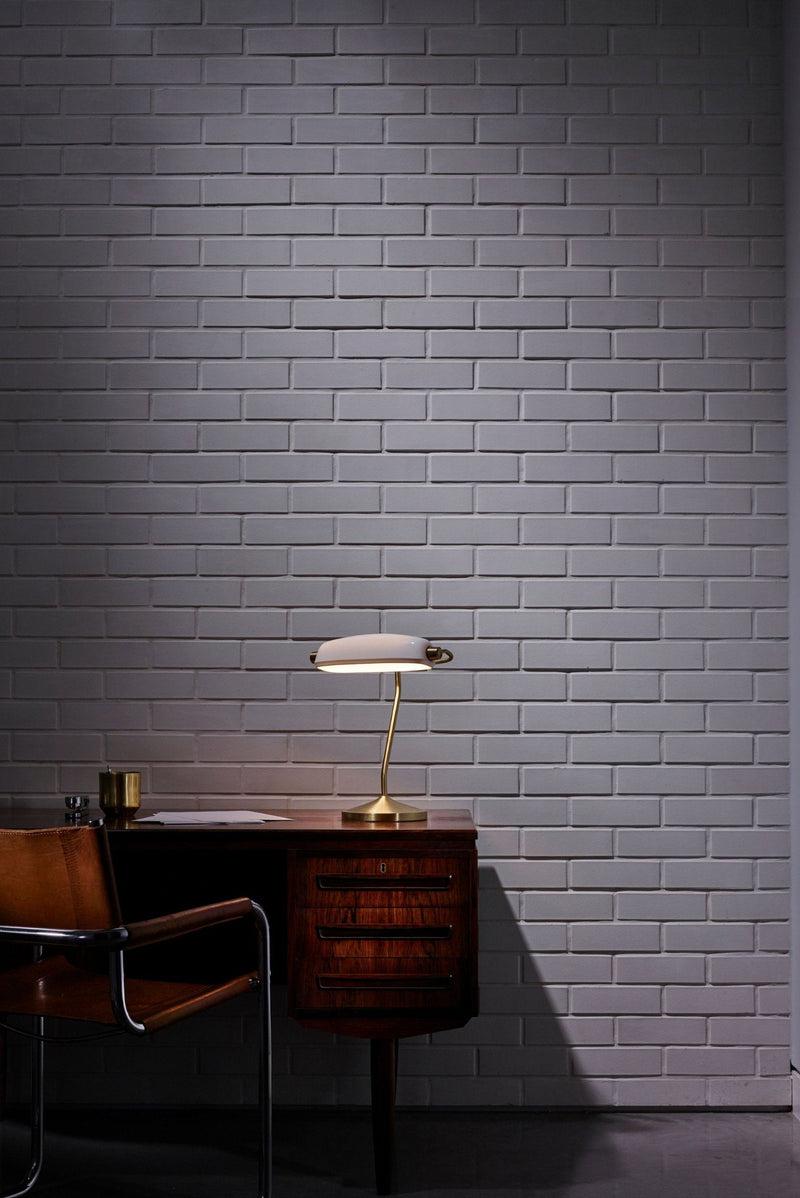 Btc Bankers Desk Light Satin Brass