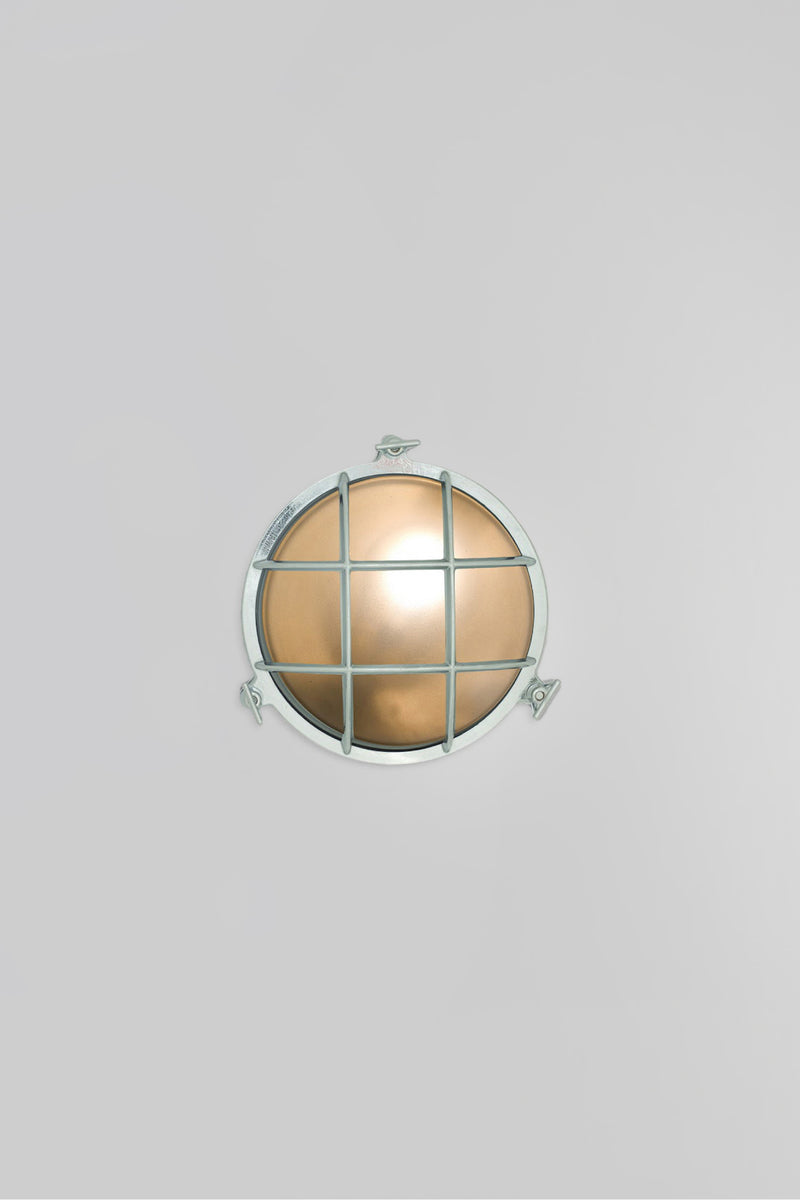 Btc Brass Bulkhead 7028 Weathered Brass / Frosted