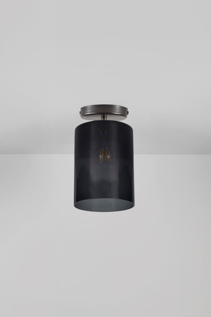 Btc Brompton Size 2 Ceiling Light Brass / Opal