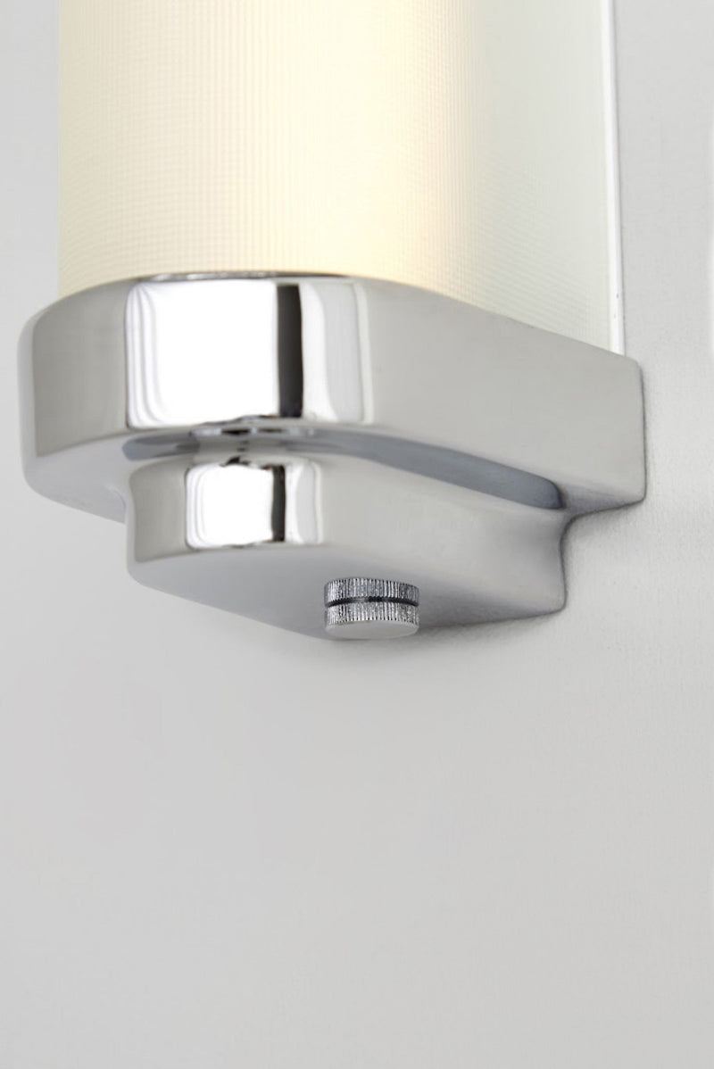 Btc Cabin LED Wall Light 40cm Chrome / Frosted