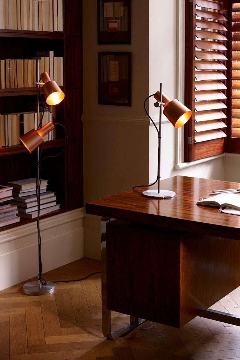Btc Chester Floor Light Satin Copper