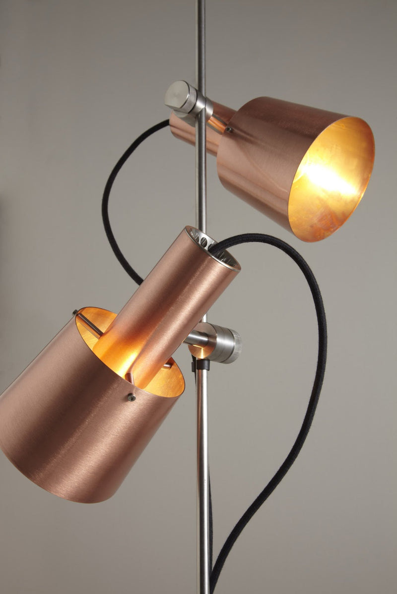 btc Chester Floor Light Satin Copper