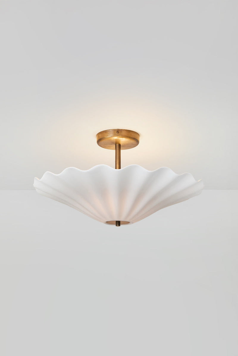 btc Christie Ceiling Light Antique Brass