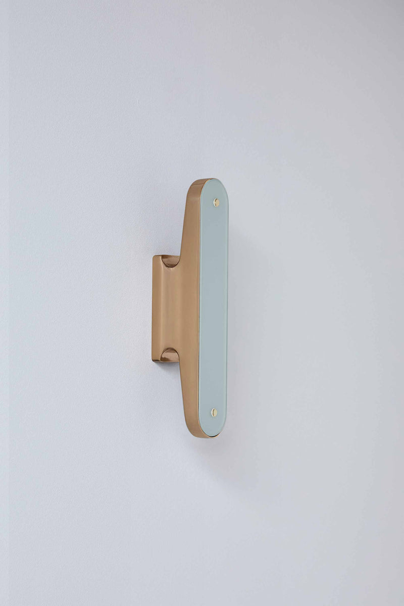 Btc Cleat Wall Light Polished Bronze