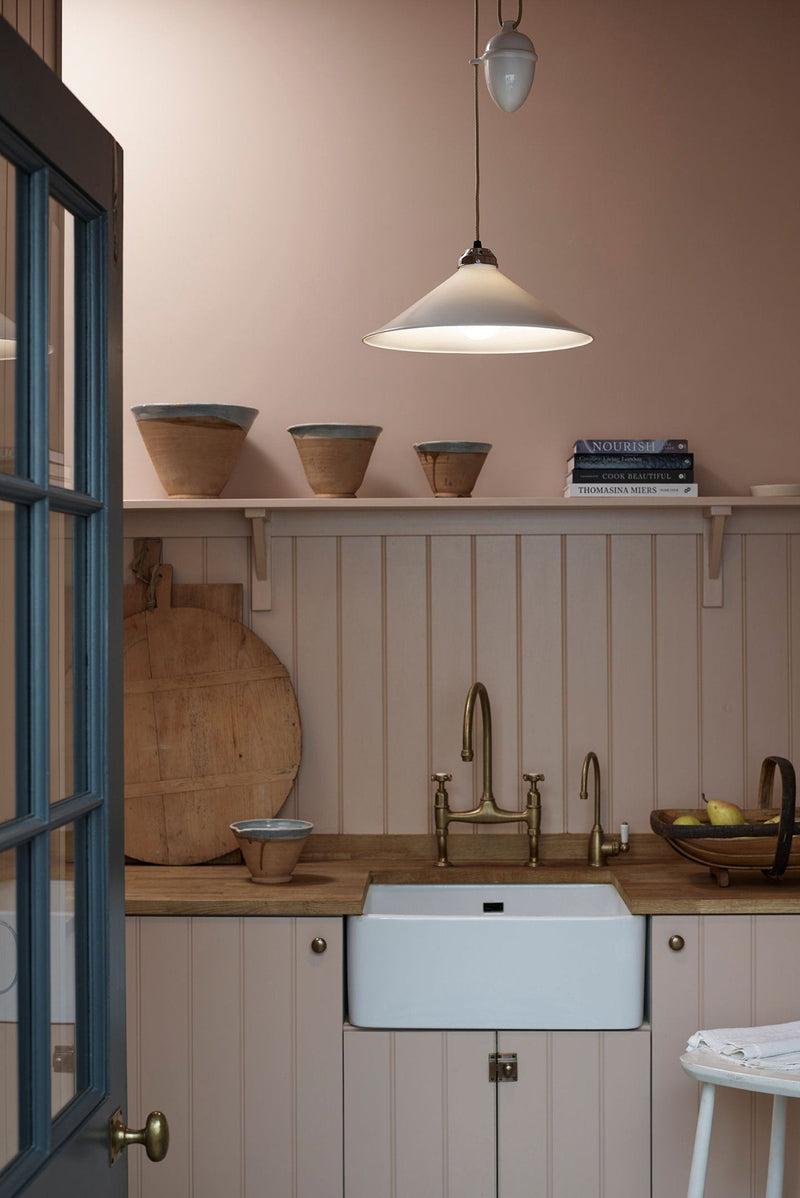 Btc Cobb Rise & Fall Large Pendant Antique Brass