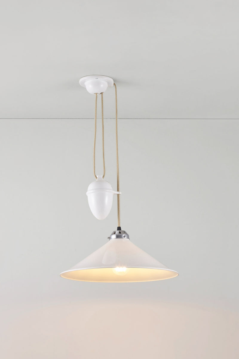 Btc Cobb Rise & Fall Large Pendant Antique Brass
