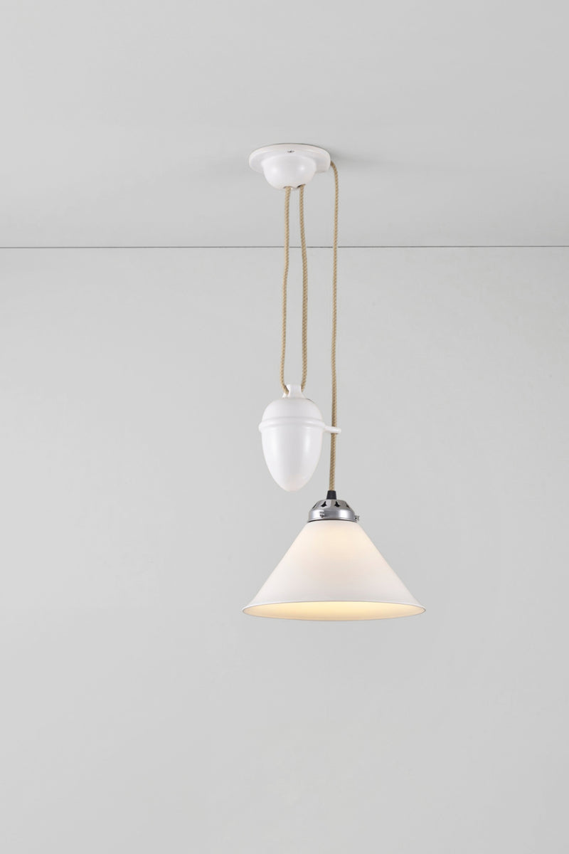 Btc Cobb Rise & Fall Small Pendant Antique Brass