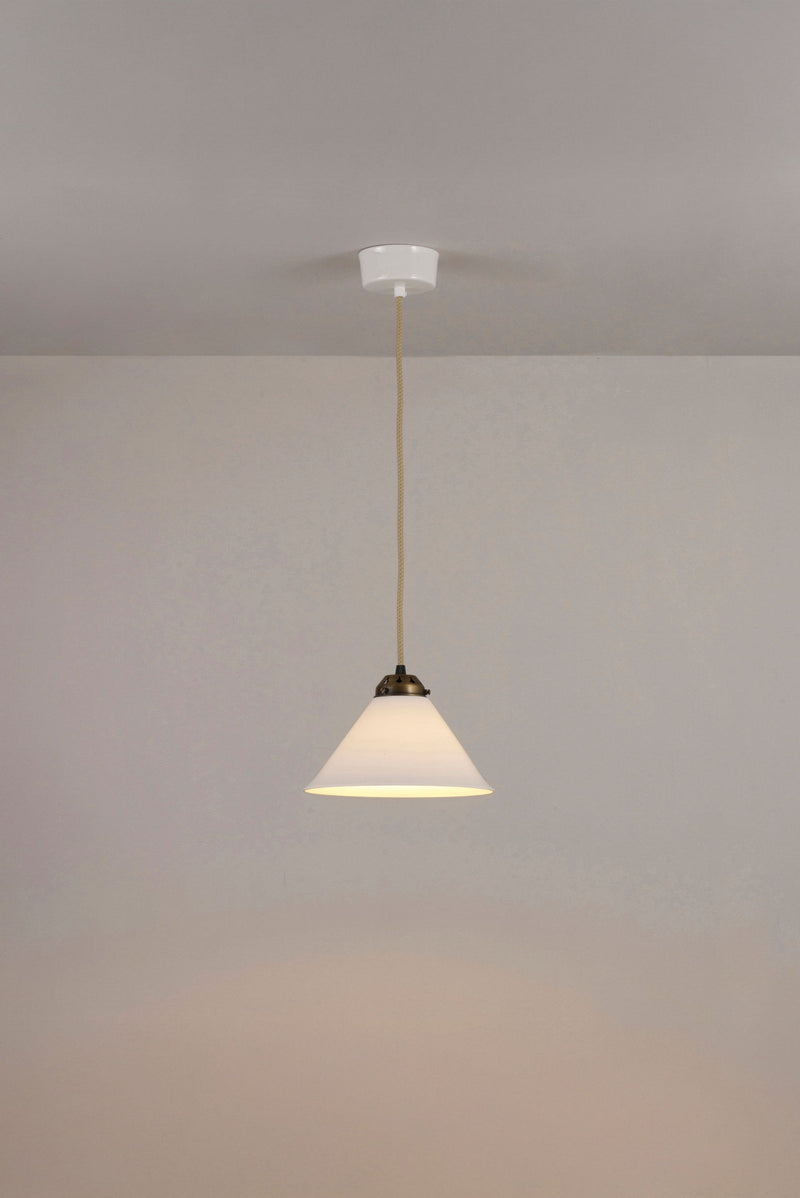 btc Cobb Small Pendant Antique Brass