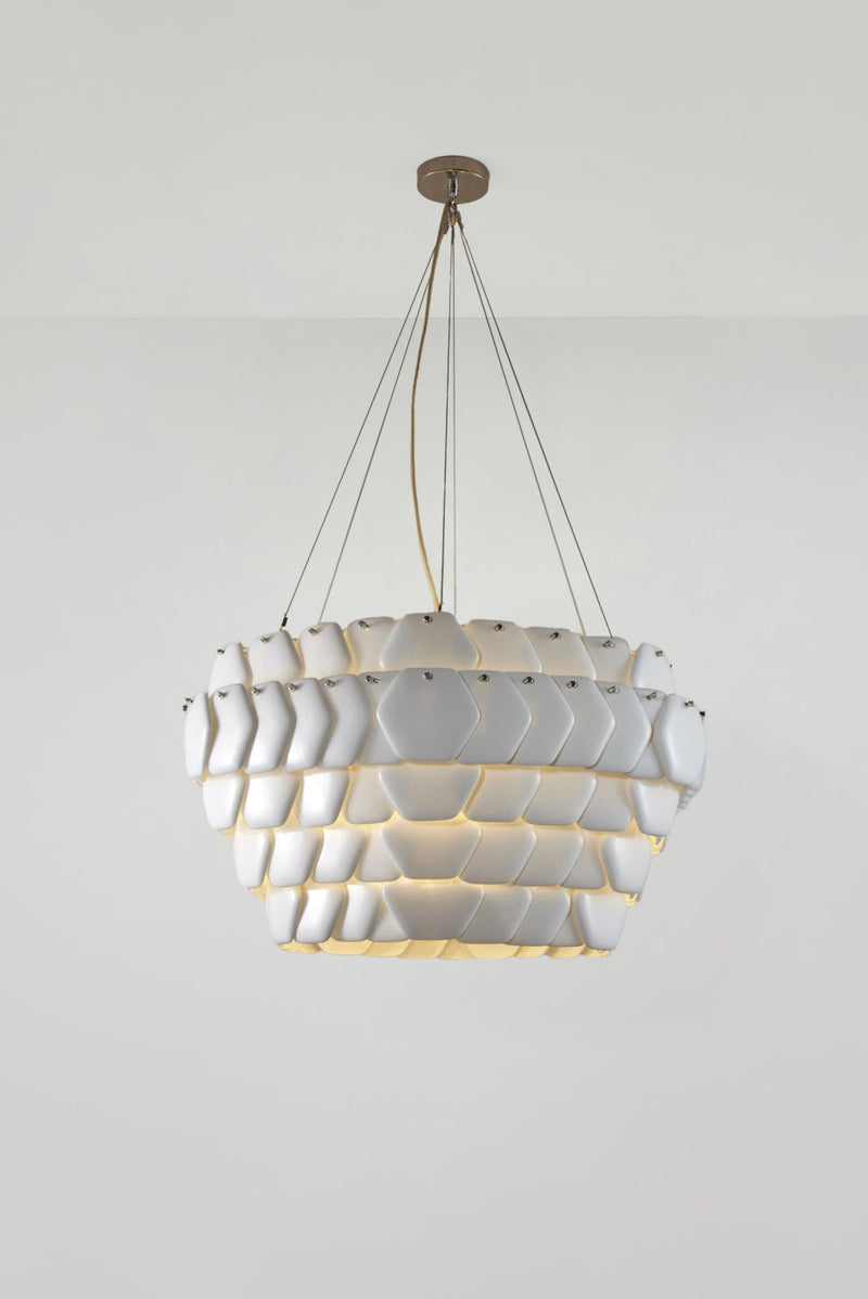 btc Cranton Hexagonal Pendant Natural White