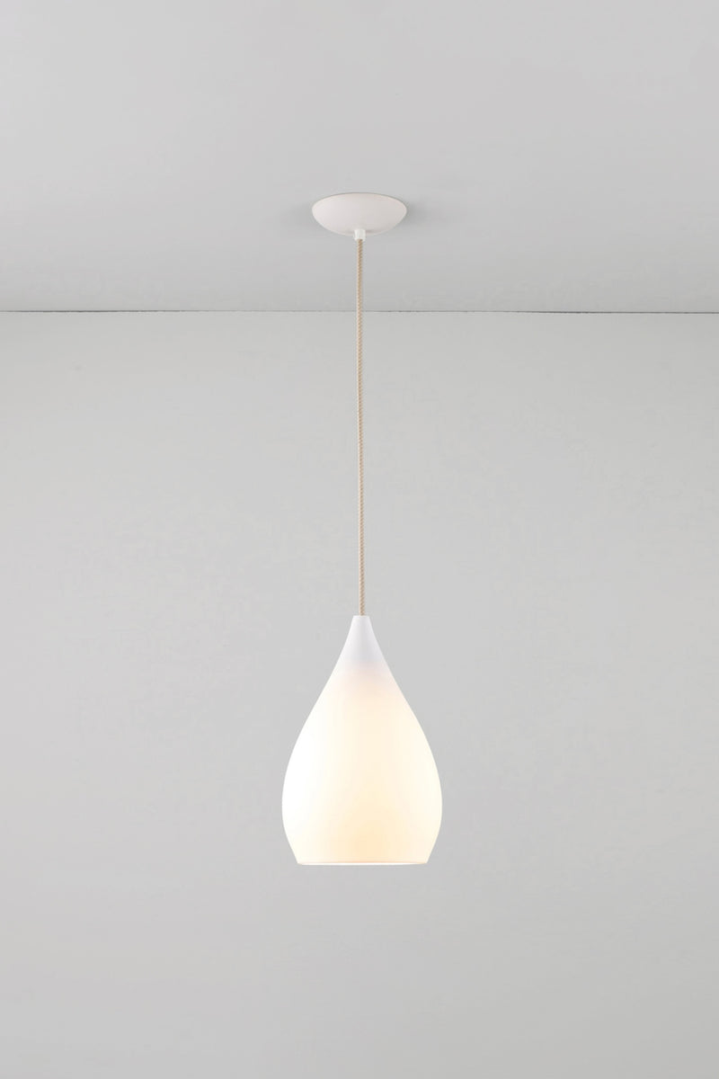 btc Drop One Pendant Natural White Gloss